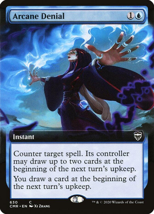 Image for Arcane Denial (Extended Art) (630) (Commander Legends) - Magic: The Gathering