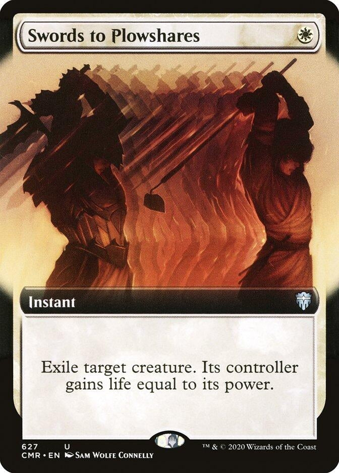Image for Swords to Plowshares (Extended Art) (627) (Commander Legends) - Magic: The Gathering