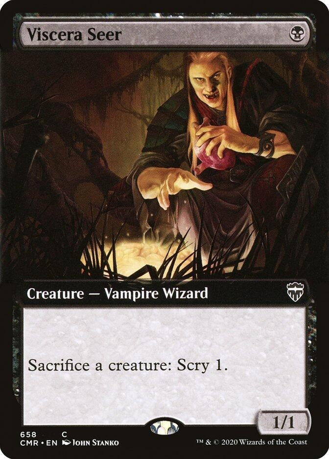 Image for Viscera Seer (Extended Art) (658) (Commander Legends) - Magic: The Gathering