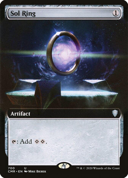 Image for Sol Ring (Extended Art) (700) (Commander Legends) - Magic: The Gathering