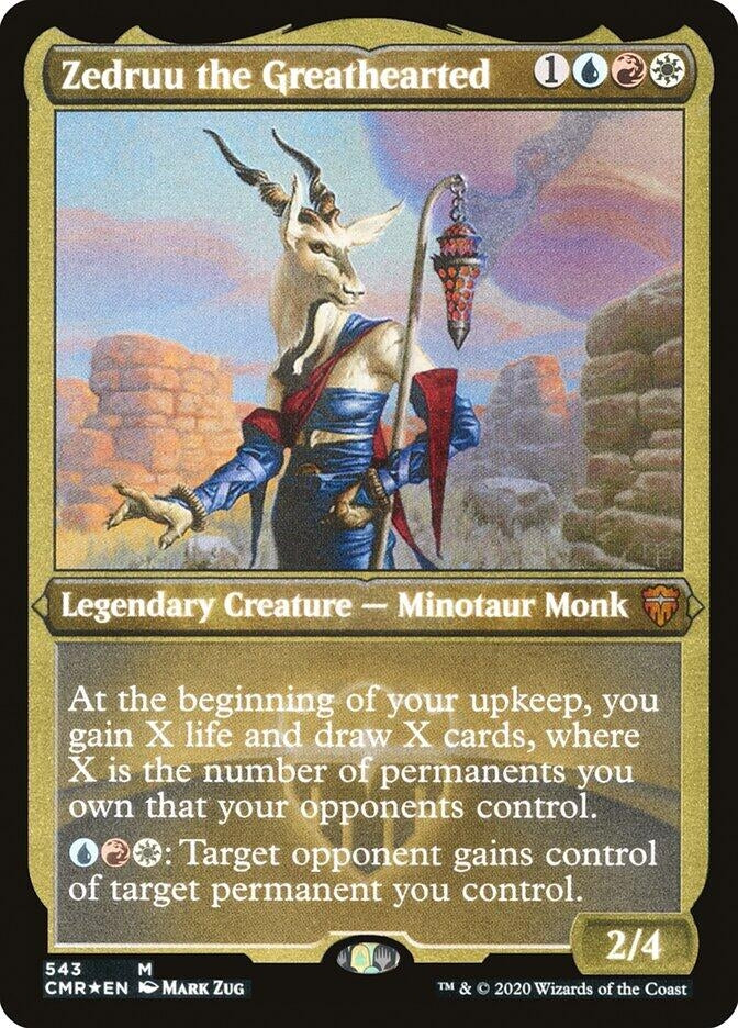 Image for Zedruu the Greathearted (Foil Etched) (543) (Commander Legends) - Magic: The Gathering