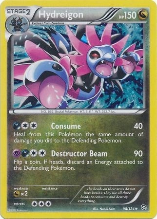 Image for Hydreigon - 98/124 (Cosmos Holo) (098/124) (Blister Exclusives) - Pokemon