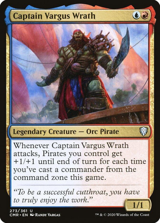 Image for Captain Vargus Wrath (273) (Commander Legends) - Magic: The Gathering