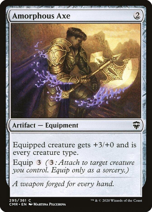Image for Amorphous Axe (295) (Commander Legends) - Magic: The Gathering