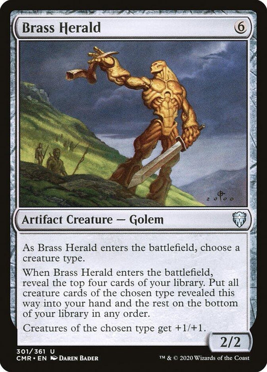 Image for Brass Herald (301) (Commander Legends) - Magic: The Gathering