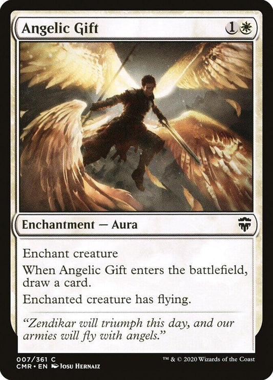 Image for Angelic Gift (7) (Commander Legends) - Magic: The Gathering