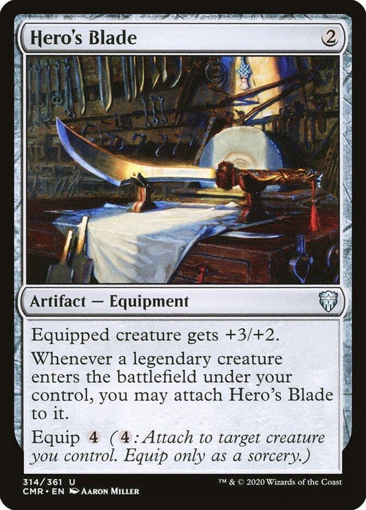 Image for Hero's Blade (314) (314) (Commander Legends) - Magic: The Gathering
