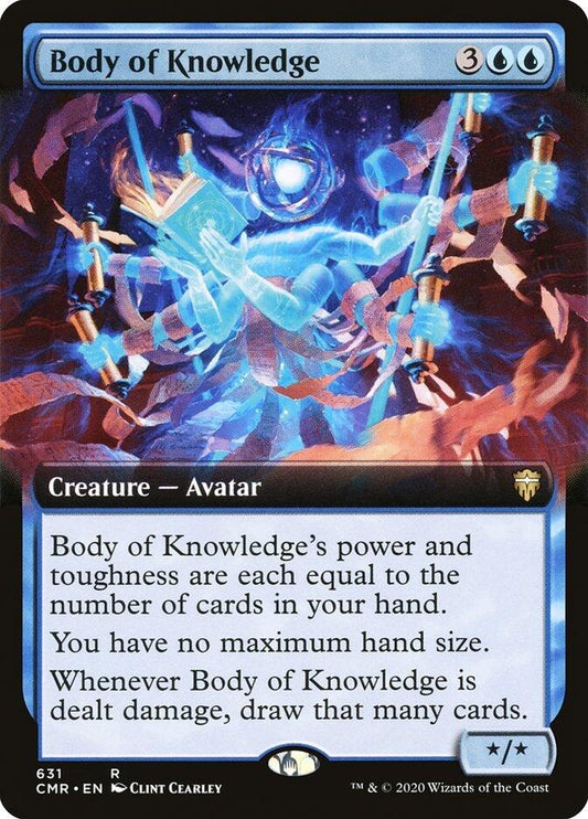 Image for Body of Knowledge (Extended Art) (631) (Commander Legends) - Magic: The Gathering