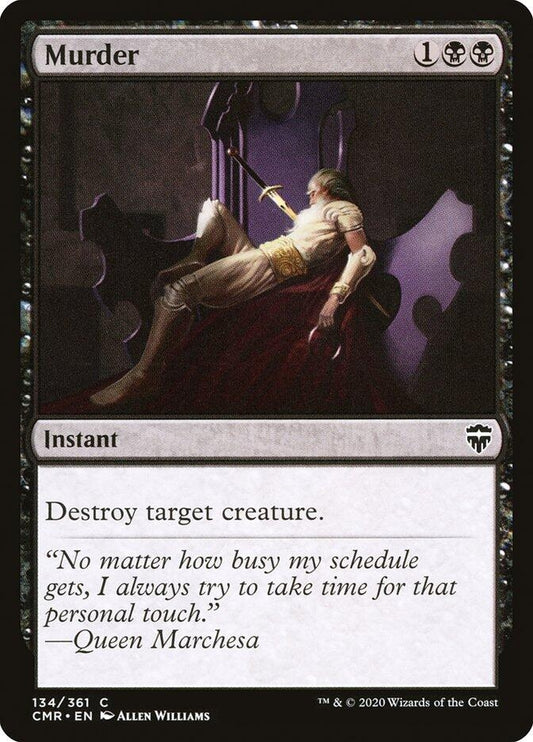Image for Murder (134) (Commander Legends) - Magic: The Gathering