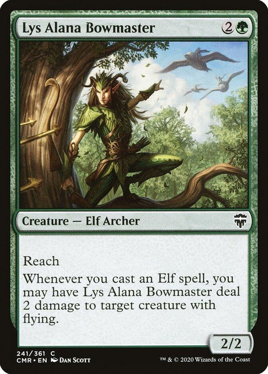 Image for Lys Alana Bowmaster (241) (Commander Legends) - Magic: The Gathering