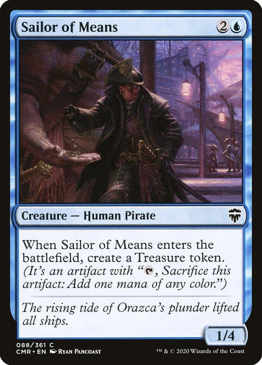 Image for Sailor of Means (88) (Commander Legends) - Magic: The Gathering