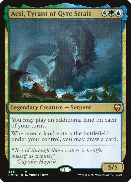 Image for Aesi, Tyrant of Gyre Strait (365) (Commander Legends) - Magic: The Gathering