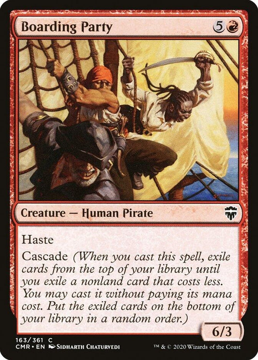 Image for Boarding Party (163) (Commander Legends) - Magic: The Gathering