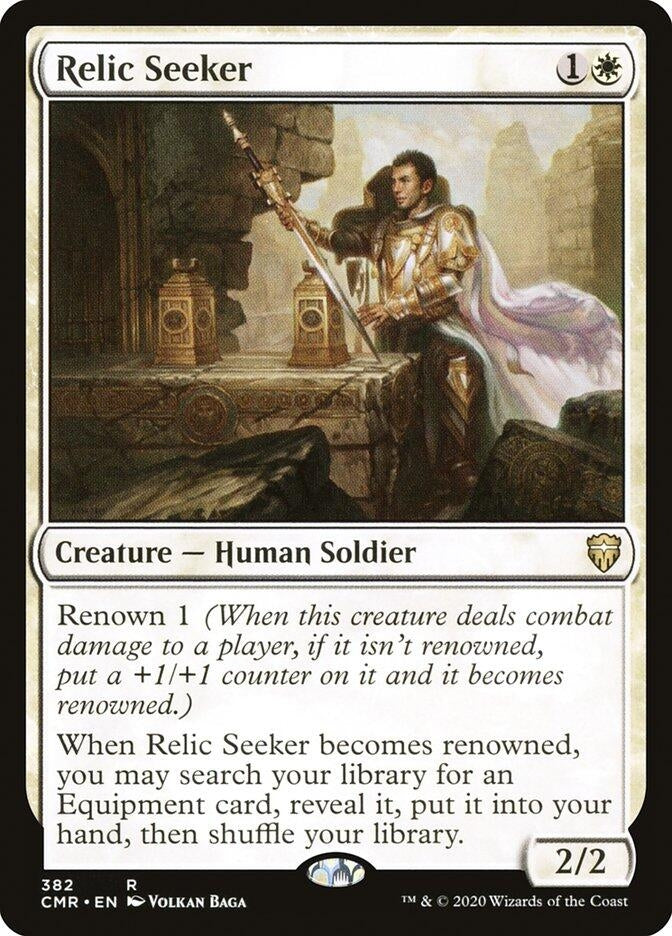 Image for Relic Seeker (382) (Commander Legends) - Magic: The Gathering