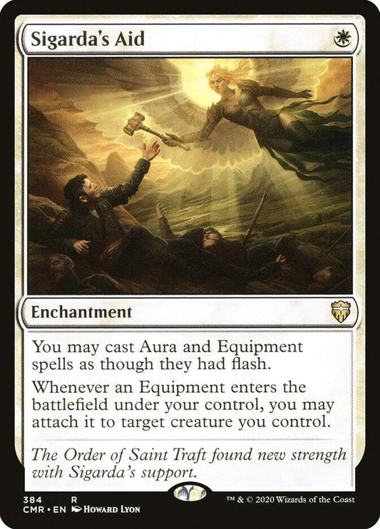 Image for Sigarda's Aid (384) (Commander Legends) - Magic: The Gathering