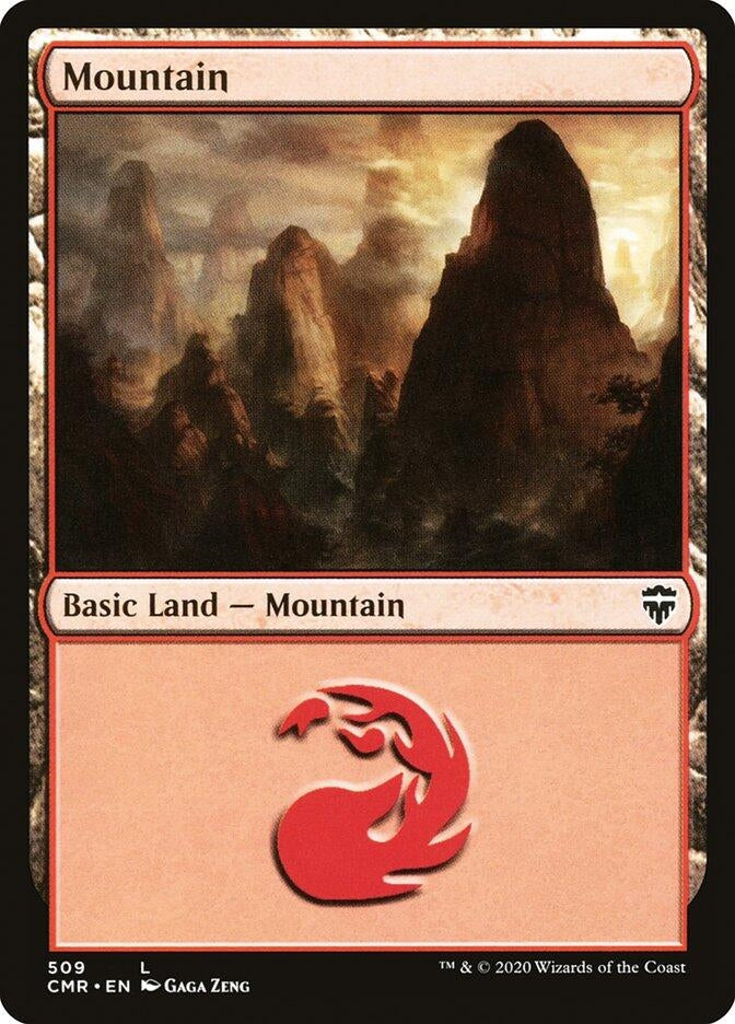 Image for Mountain (509) (509) (Commander Legends) - Magic: The Gathering