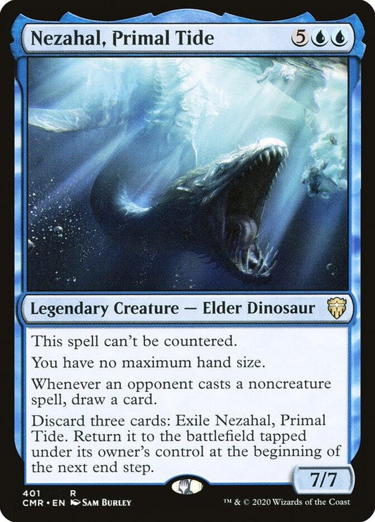 Image for Nezahal, Primal Tide (401) (Commander Legends) - Magic: The Gathering