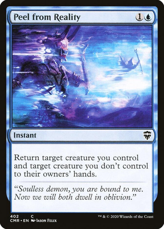 Image for Peel from Reality (402) (Commander Legends) - Magic: The Gathering
