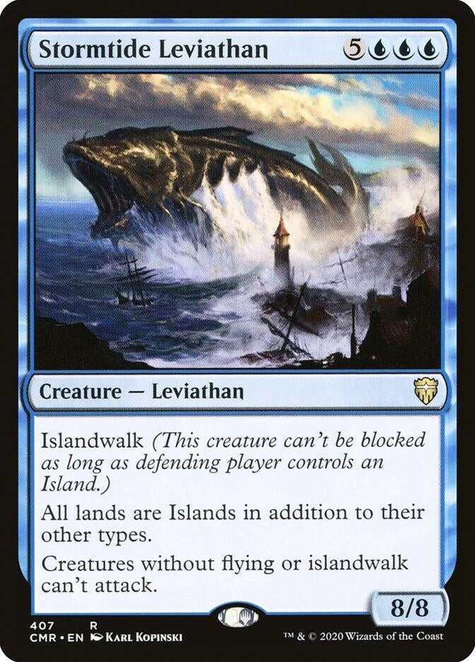 Image for Stormtide Leviathan (407) (Commander Legends) - Magic: The Gathering