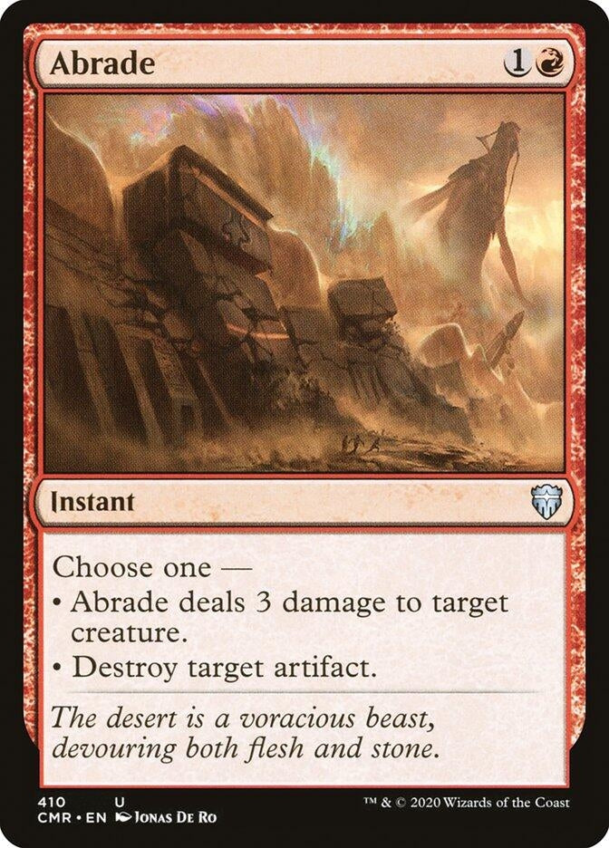 Image for Abrade (410) (Commander Legends) - Magic: The Gathering