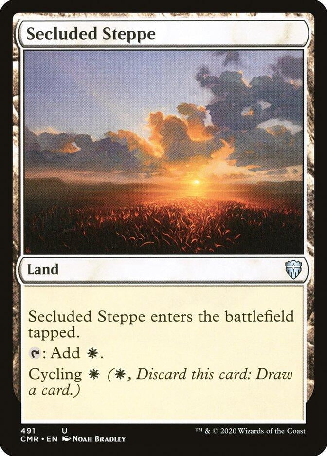 Image for Secluded Steppe (491) (Commander Legends) - Magic: The Gathering