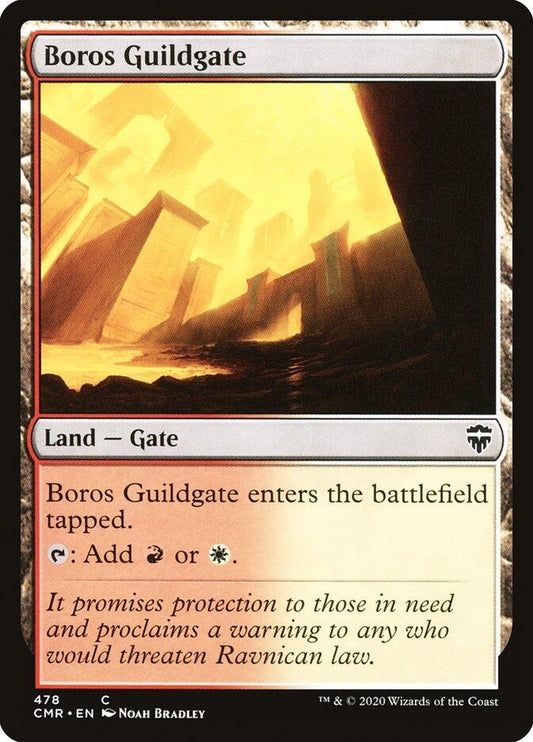 Image for Boros Guildgate (478) (Commander Legends) - Magic: The Gathering