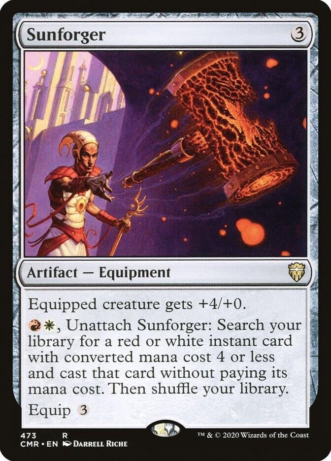 Image for Sunforger (473) (Commander Legends) - Magic: The Gathering