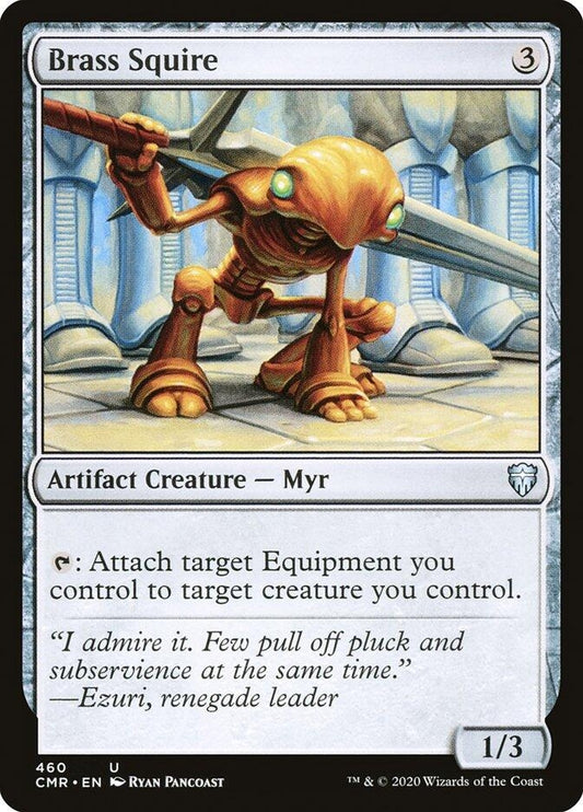 Image for Brass Squire (460) (Commander Legends) - Magic: The Gathering
