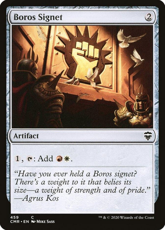 Image for Boros Signet (459) (Commander Legends) - Magic: The Gathering