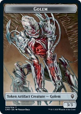 Image for Golem // Thrull Double-Sided Token (9 // 5) (Commander Legends) - Magic: The Gathering