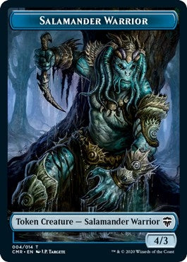 Image for Salamander Warrior // The Monarch Double-Sided Token (4 // 14) (Commander Legends) - Magic: The Gathering