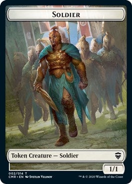 Image for Soldier // Zombie Double-Sided Token (2 // 6) (Commander Legends) - Magic: The Gathering