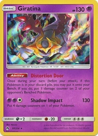 Image for Giratina - 97/214 (Cosmos Holo) (097/214) (Blister Exclusives) - Pokemon