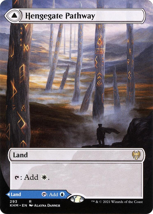Image for Hengegate Pathway (Borderless) (293) (Kaldheim) - Magic: The Gathering