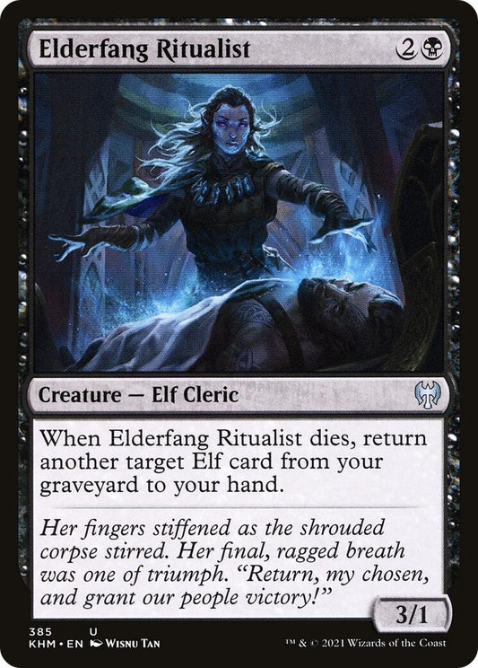 Image for Elderfang Ritualist (385) (Kaldheim) - Magic: The Gathering