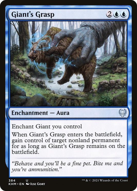 Image for Giant's Grasp (384) (Kaldheim) - Magic: The Gathering