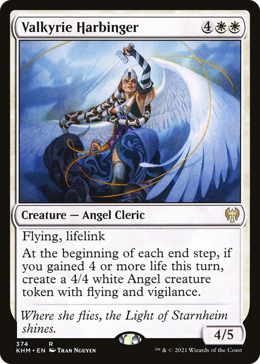 Image for Valkyrie Harbinger (374) (Kaldheim) - Magic: The Gathering