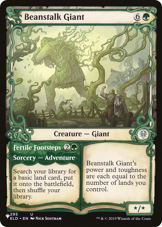 Image for Beanstalk Giant (Showcase) (295/269) (The List Reprints) - Magic: The Gathering