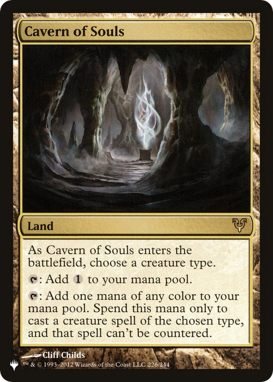 Image for Cavern of Souls (226/244) (The List Reprints) - Magic: The Gathering
