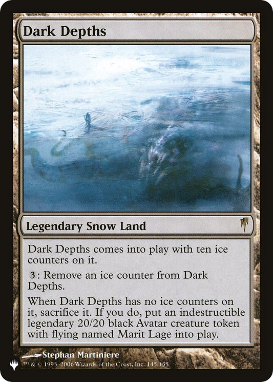 Image for Dark Depths (145/155) (The List Reprints) - Magic: The Gathering
