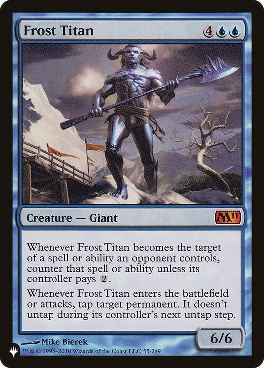 Image for Frost Titan (55/249) (The List Reprints) - Magic: The Gathering