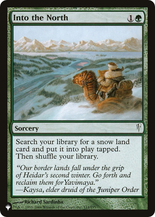 Image for Into the North (111/155) (The List Reprints) - Magic: The Gathering