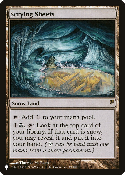 Image for Scrying Sheets (149/155) (The List Reprints) - Magic: The Gathering