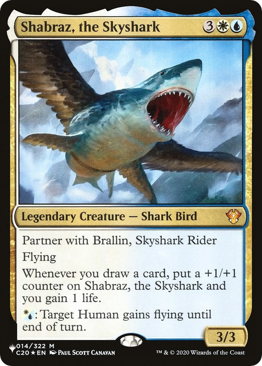 Image for Shabraz, the Skyshark (014/322) (The List Reprints) - Magic: The Gathering
