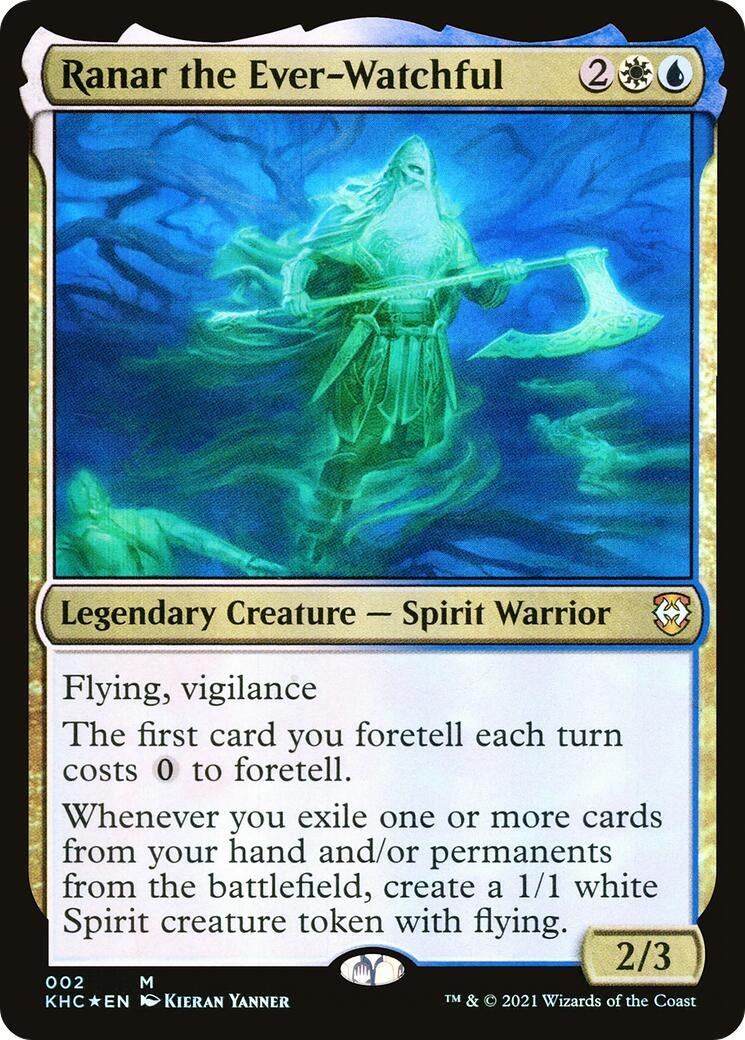 Image for Ranar the Ever-Watchful (2) (Commander: Kaldheim) - Magic: The Gathering
