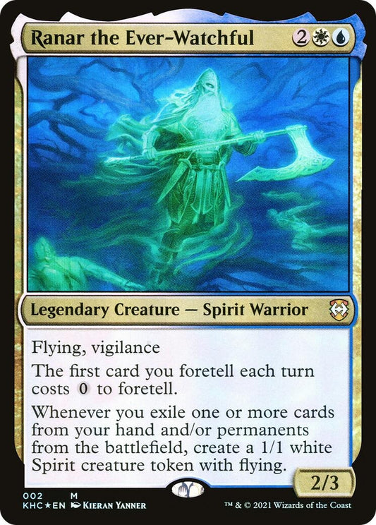 Image for Ranar the Ever-Watchful (2) (Commander: Kaldheim) - Magic: The Gathering