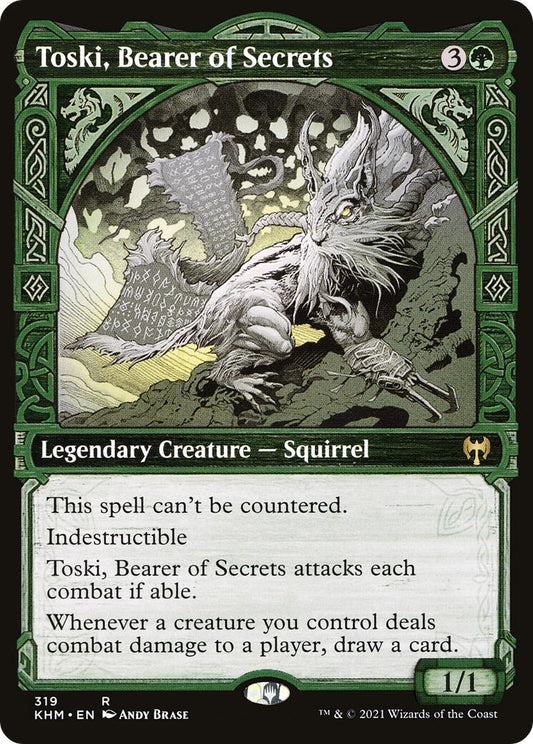 Image for Toski, Bearer of Secrets (Showcase) (319) (Kaldheim) - Magic: The Gathering