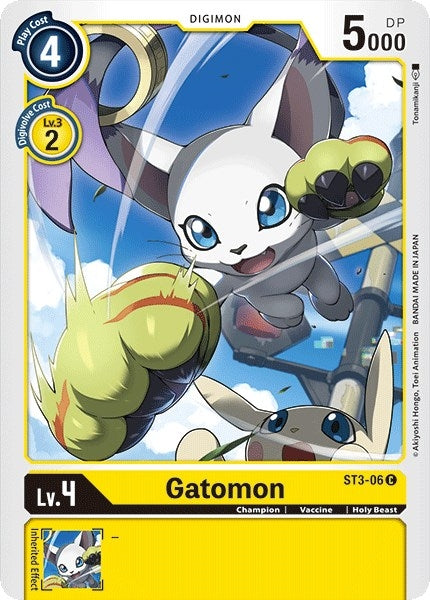 Image for Gatomon (ST3-06 C) (Starter Deck 03: Heaven's Yellow) - Digimon Card Game