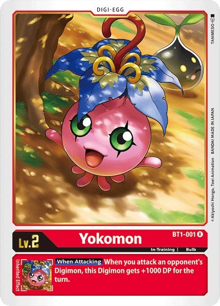 Image for Yokomon (BT1-001 R) (Release Special Booster 1.0) - Digimon Card Game