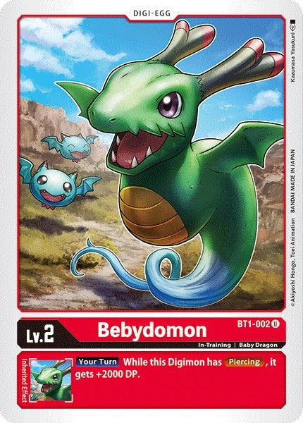 Image for Bebydomon (BT1-002 U) (Release Special Booster 1.0) - Digimon Card Game